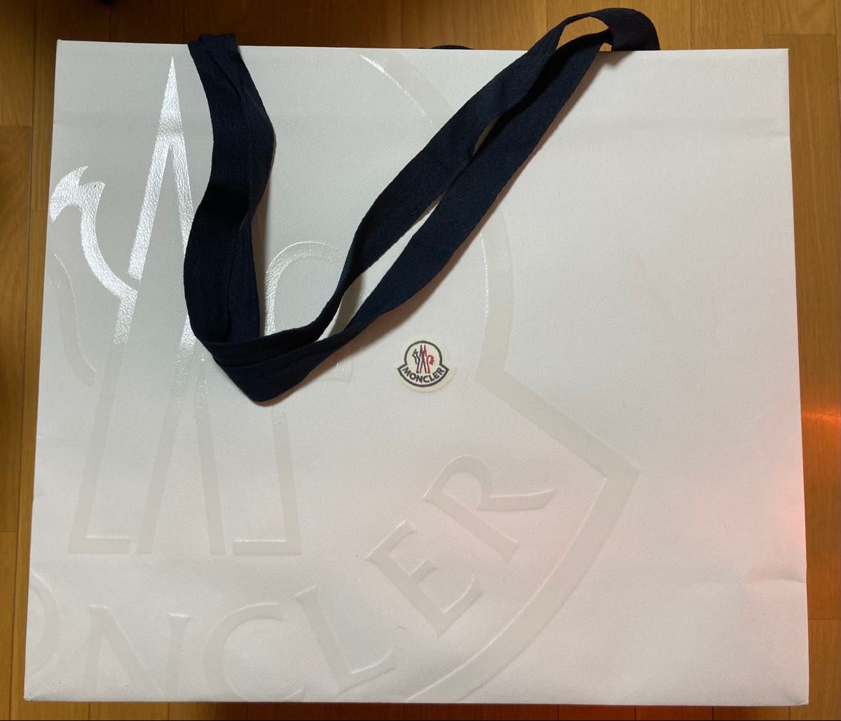 MONCLER モンクレール 紙袋 ショッパー 手提げ袋 大サイズ MONCLER モンクレール 紙袋 ショッパー 手提げ袋 大サイズ