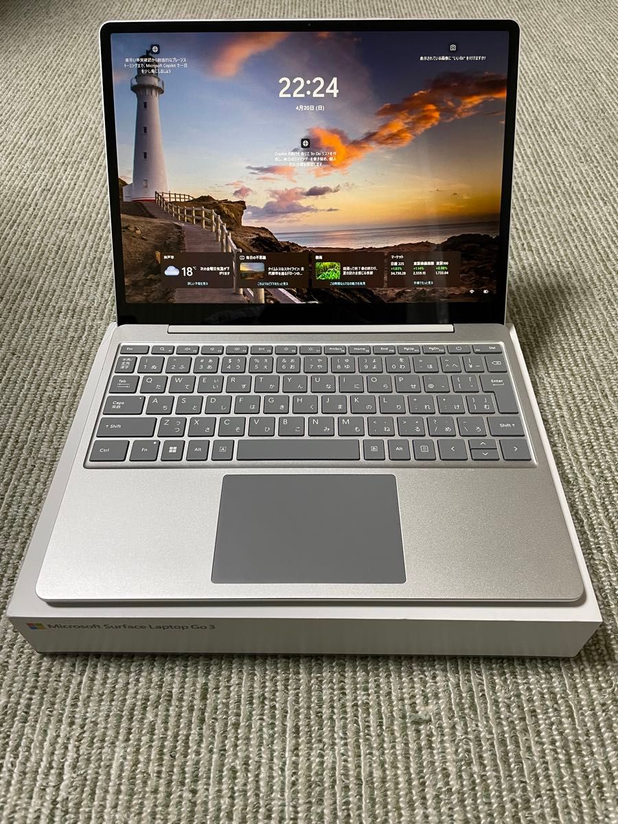 Microsoft Surface Laptop Go 3 XJB-0004 シルバー|Yahoo Microsoft Surface Laptop Go 3 XJB-0004 シルバー|Yahoo