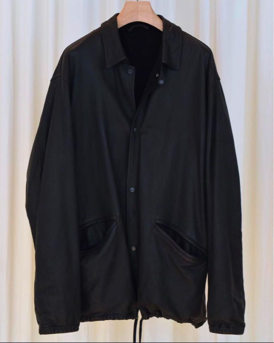 COMOLI 24AW シープスキンコーチジャケット サイズ1|Yahoo COMOLI 24AW シープスキンコーチジャケット サイズ1|Yahoo