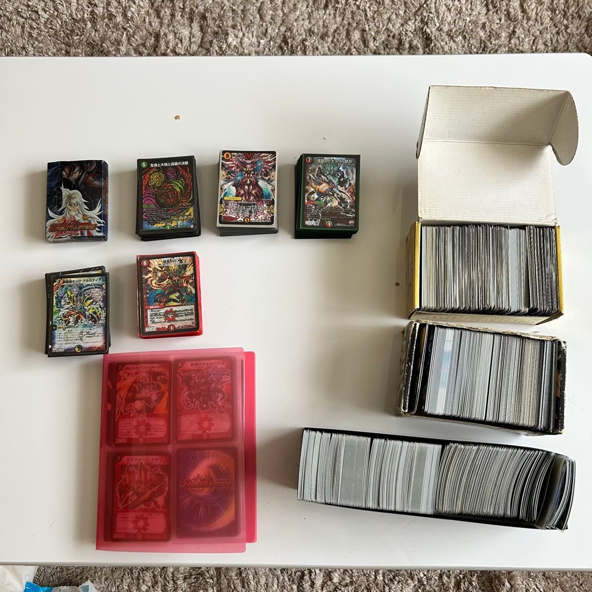 デュエルマスターズ 引退品 トレカ デッキ6個 初期カード多め デュエルマスターズ 引退品 トレカ デッキ6個 初期カード多め