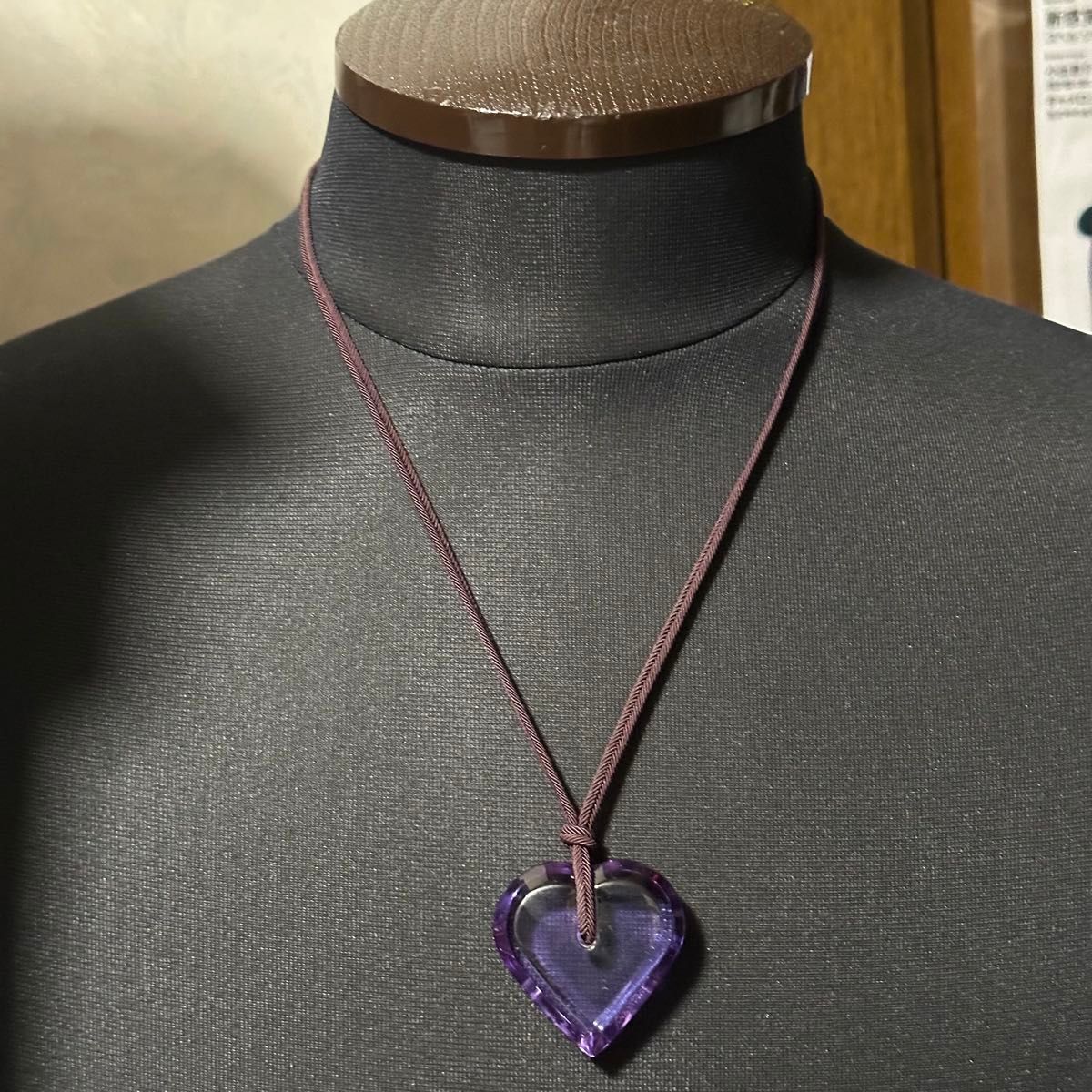 Baccarat バカラ ネックレス ペンダント クリスタル パープル Baccarat バカラ ネックレス ペンダント クリスタル パープル