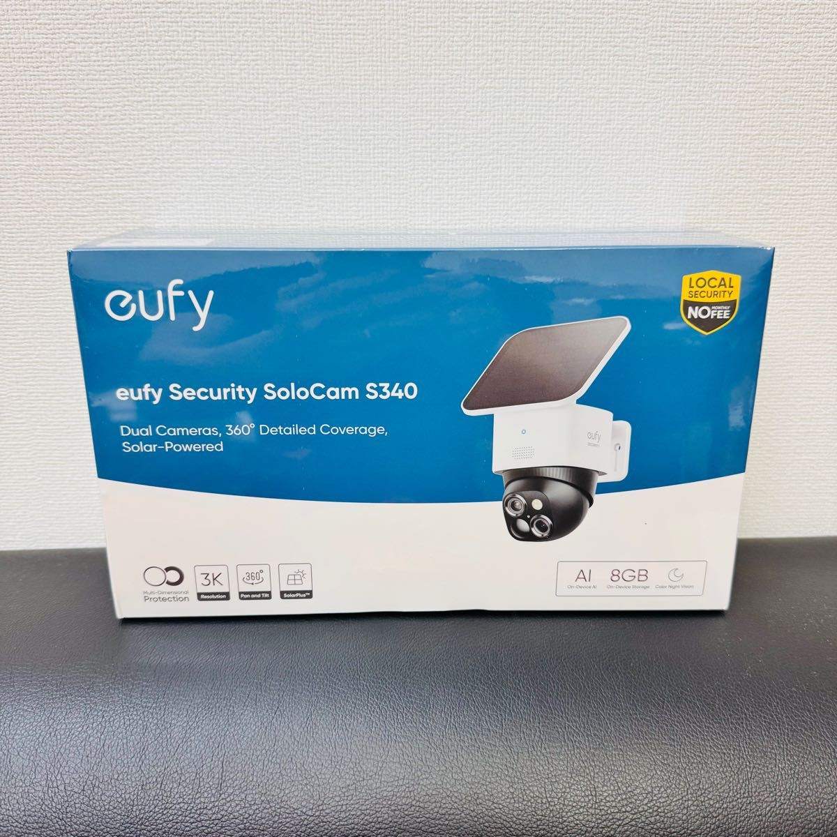 新品未開封Anker Eufy SoloCam S340 屋外カメラ 防犯カメラ 新品未開封Anker Eufy SoloCam S340 屋外カメラ 防犯カメラ