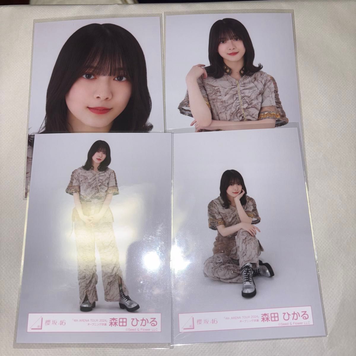 櫻坂46 生写真 森田ひかる 4th arena tour 2024 オープニング 櫻坂46 生写真 森田ひかる 4th arena tour 2024 オープニング