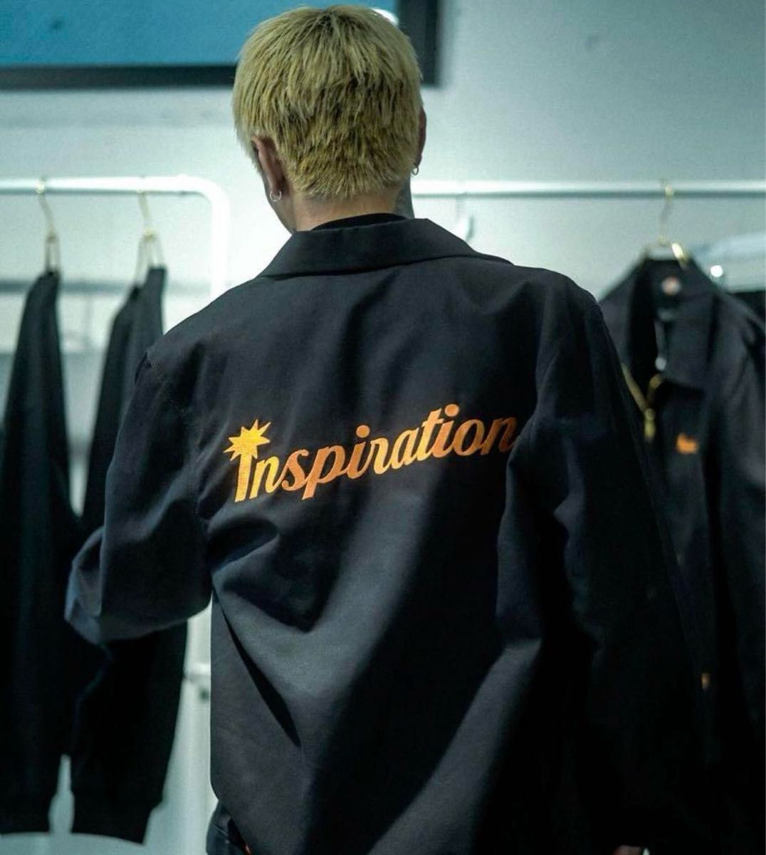 Inspiration アイゼンハワージャケット LEX ブラック 黒 ジップ Inspiration アイゼンハワージャケット LEX ブラック 黒 ジップ
