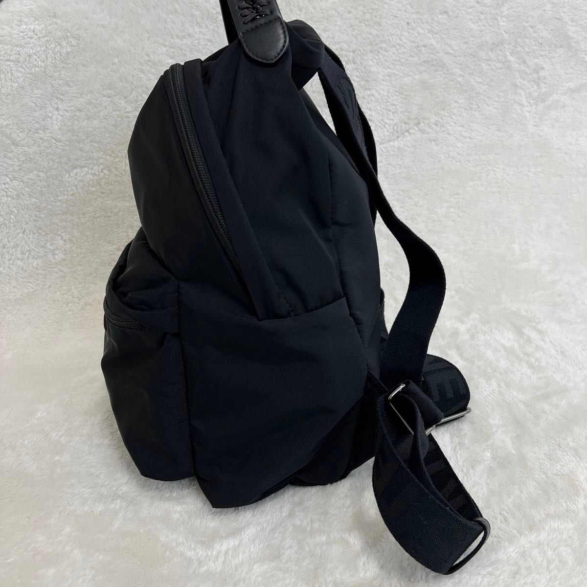 美品】ステラマッカートニー 黒ブラック ファラベラ バック 美品】ステラマッカートニー 黒ブラック ファラベラ バック