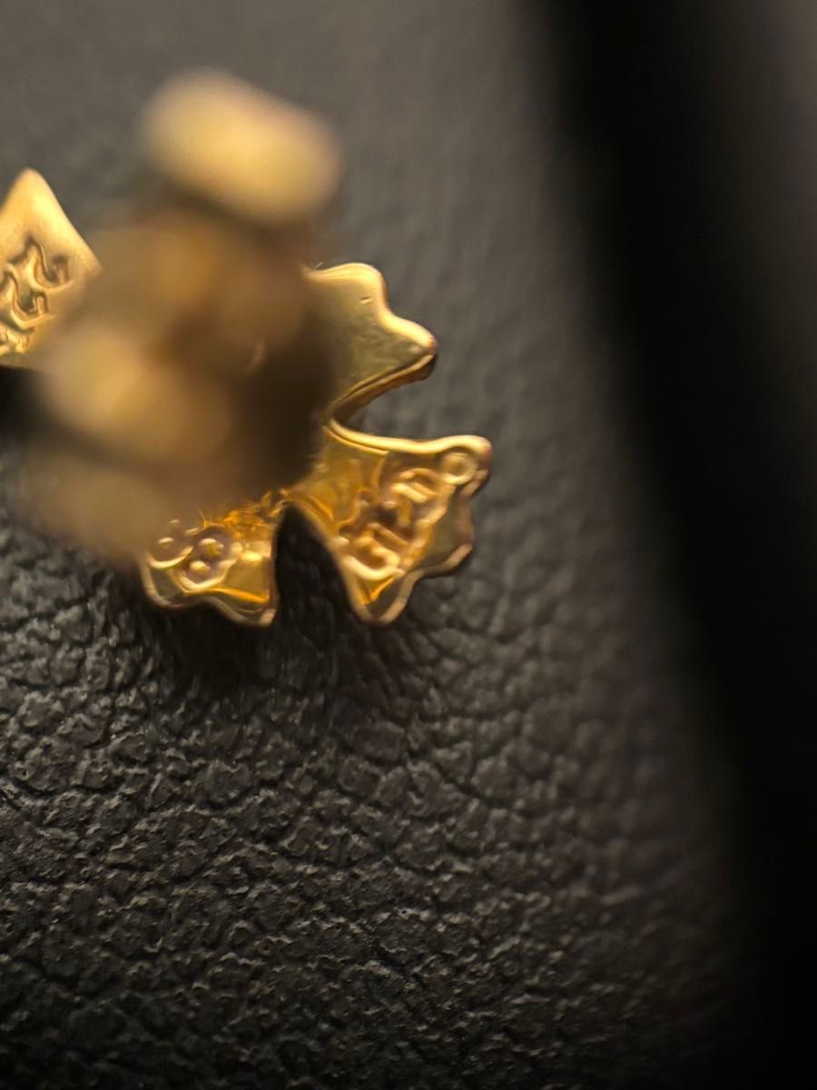 クロムハーツ CHクロスファットスタッド ピアス(片耳用) 22K×18K クロムハーツ CHクロスファットスタッド ピアス(片耳用) 22K×18K