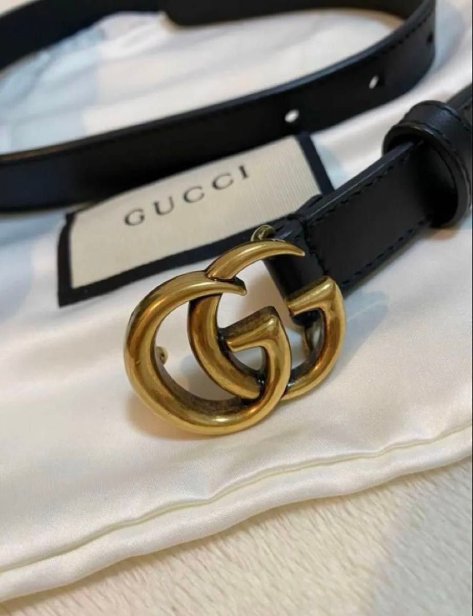 最終値下げ 美品 GUCCI グッチ ダブルGスリムベルト 箱 袋付き 最終値下げ 美品 GUCCI グッチ ダブルGスリムベルト 箱 袋付き