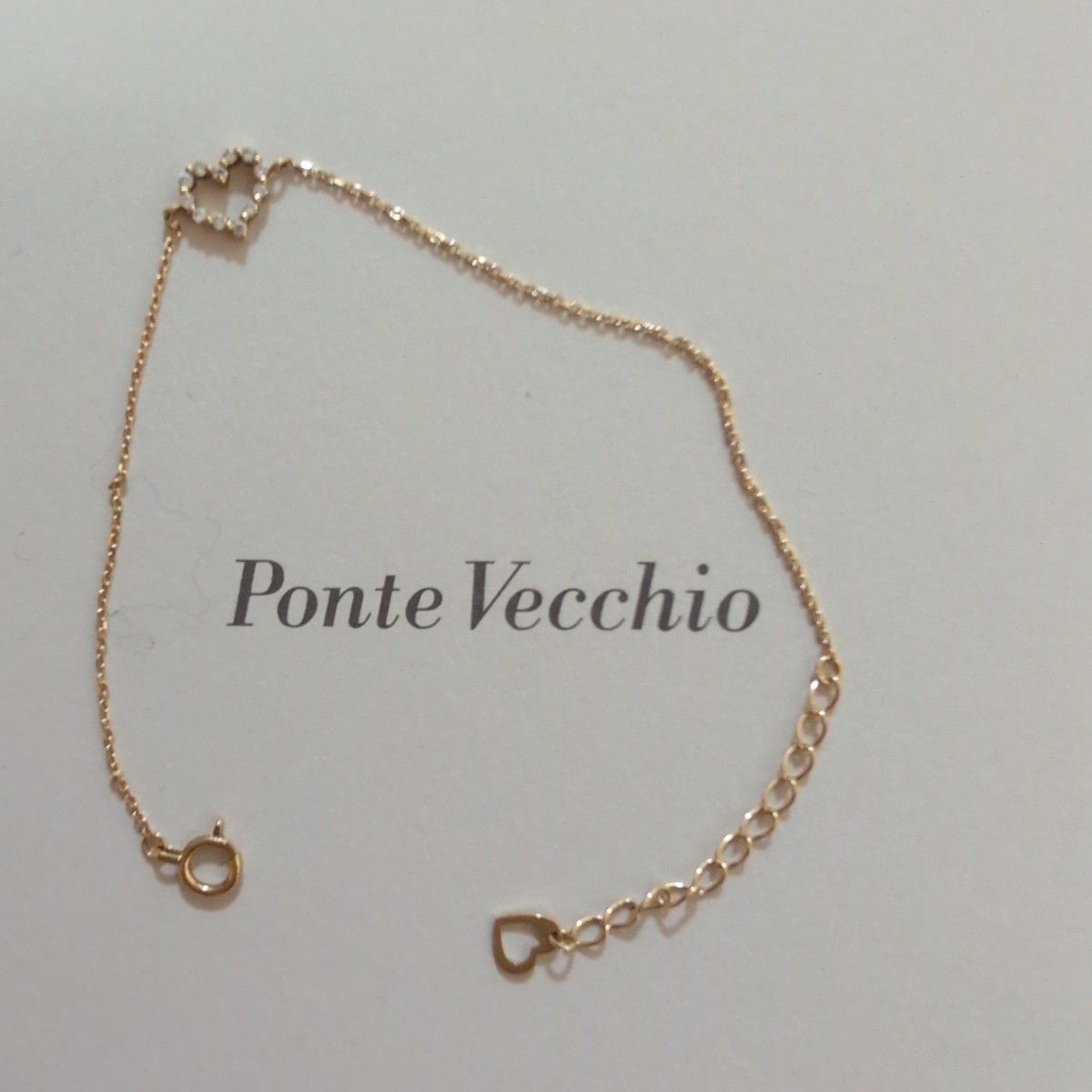 超美品 Ponte Vecchio ハート型ブレスレット|Yahoo!フリマ(旧 超美品 Ponte Vecchio ハート型ブレスレット|Yahoo!フリマ(旧