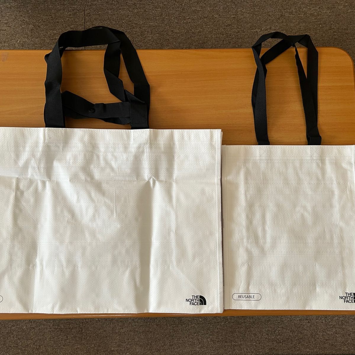 THE NORTH FACE ノベルティ トートバッグ 大 小2個セット THE NORTH FACE ノベルティ トートバッグ 大 小2個セット