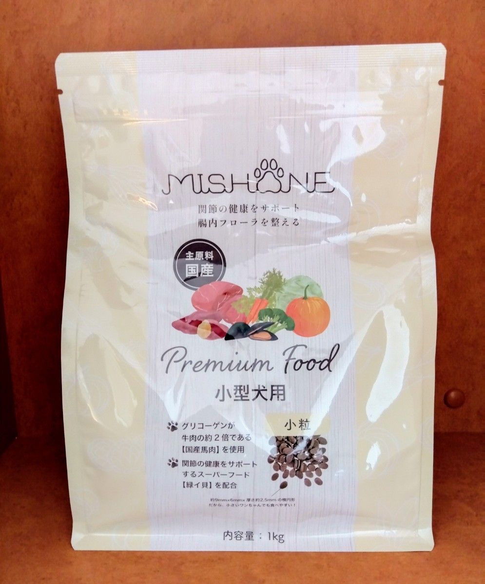 新品 ミシュワン ドッグフード 1kg キロ 小型犬用 MISHONE 新品 ミシュワン ドッグフード 1kg キロ 小型犬用 MISHONE