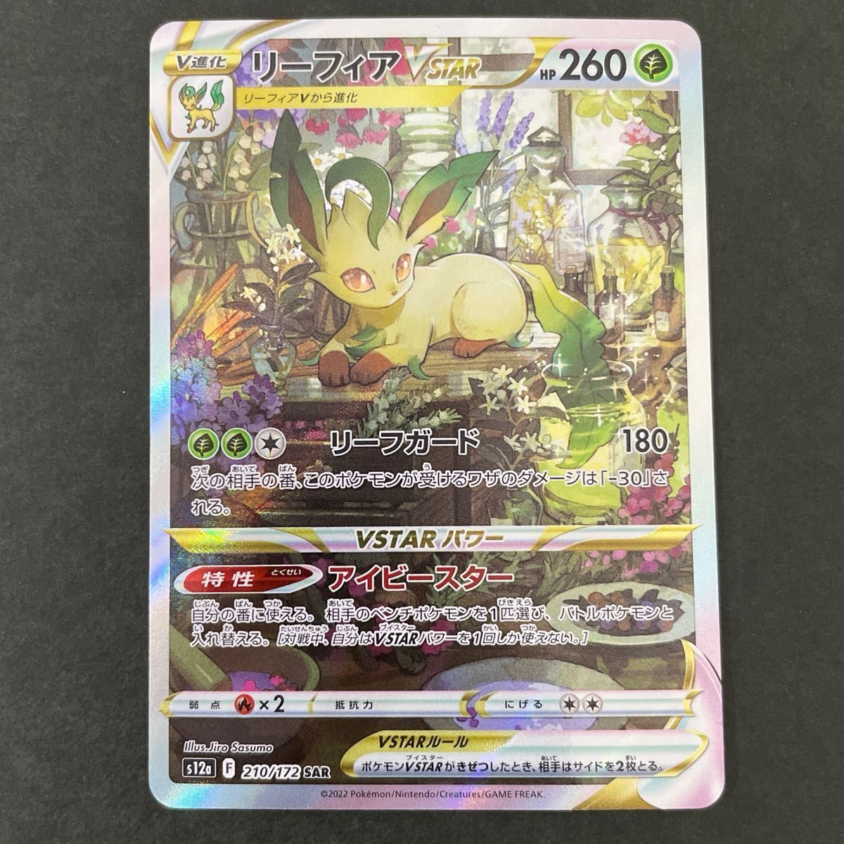 リーフィア ex VSTAR グレイシア SAR テラスタルフェス Vユニ リーフィア ex VSTAR グレイシア SAR テラスタルフェス Vユニ