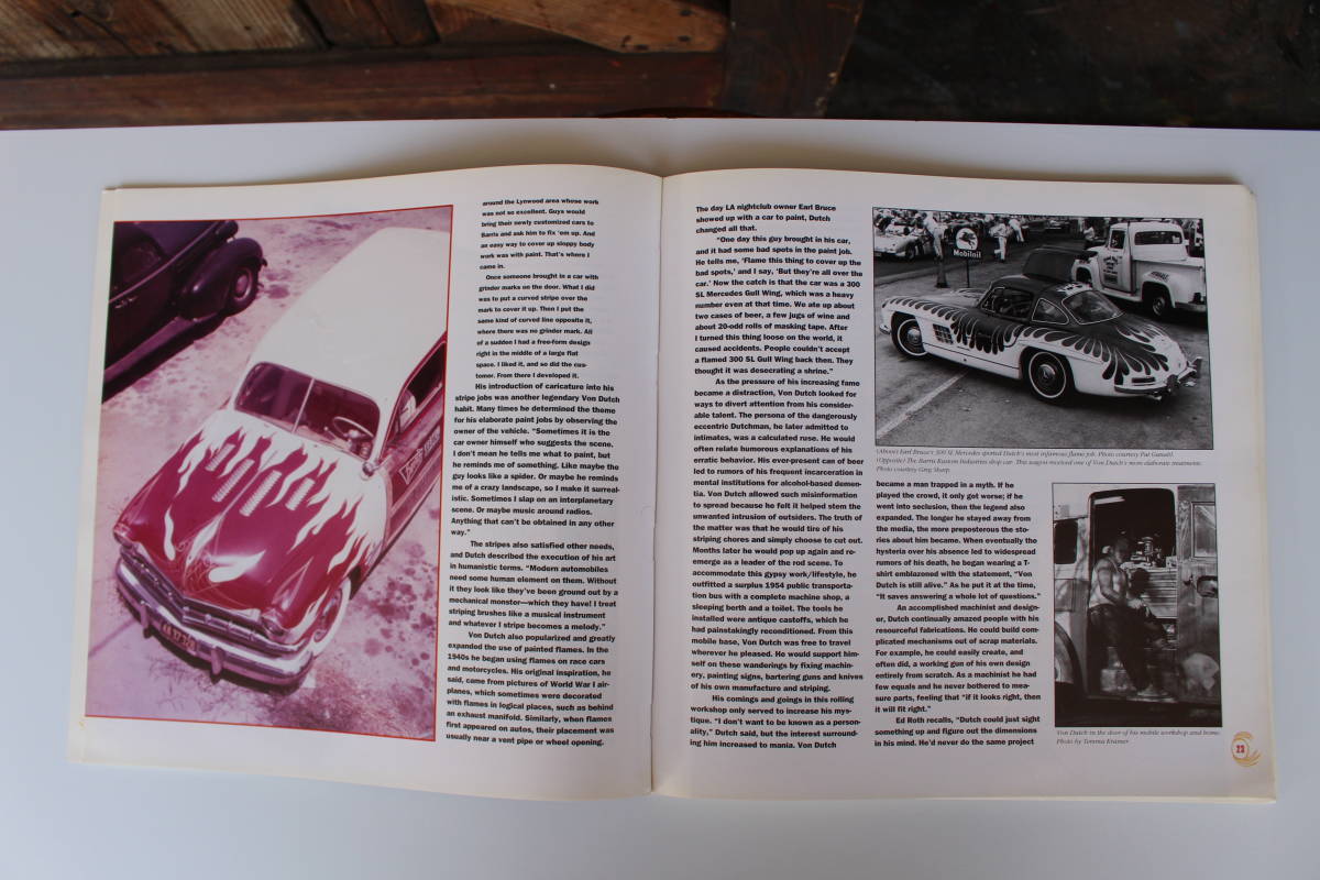  custom culture foreign book Von Dutch Ed * Roth Robert ui rear ms Monstar low blow art USA America Vintage book