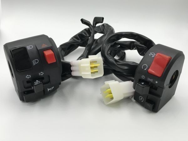 [ left right handle switch box ] free shipping bike hazard for searching ) X250E 250SB KLX250 Ducati 999S DUCATI ZX-7R ZX7R