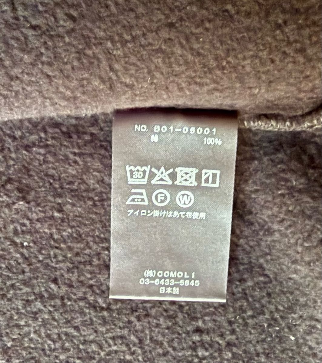 comli 25ss コットン 裏毛 ジップ パーカ 3 黒|Yahoo!フリマ comli 25ss コットン 裏毛 ジップ パーカ 3 黒|Yahoo!フリマ