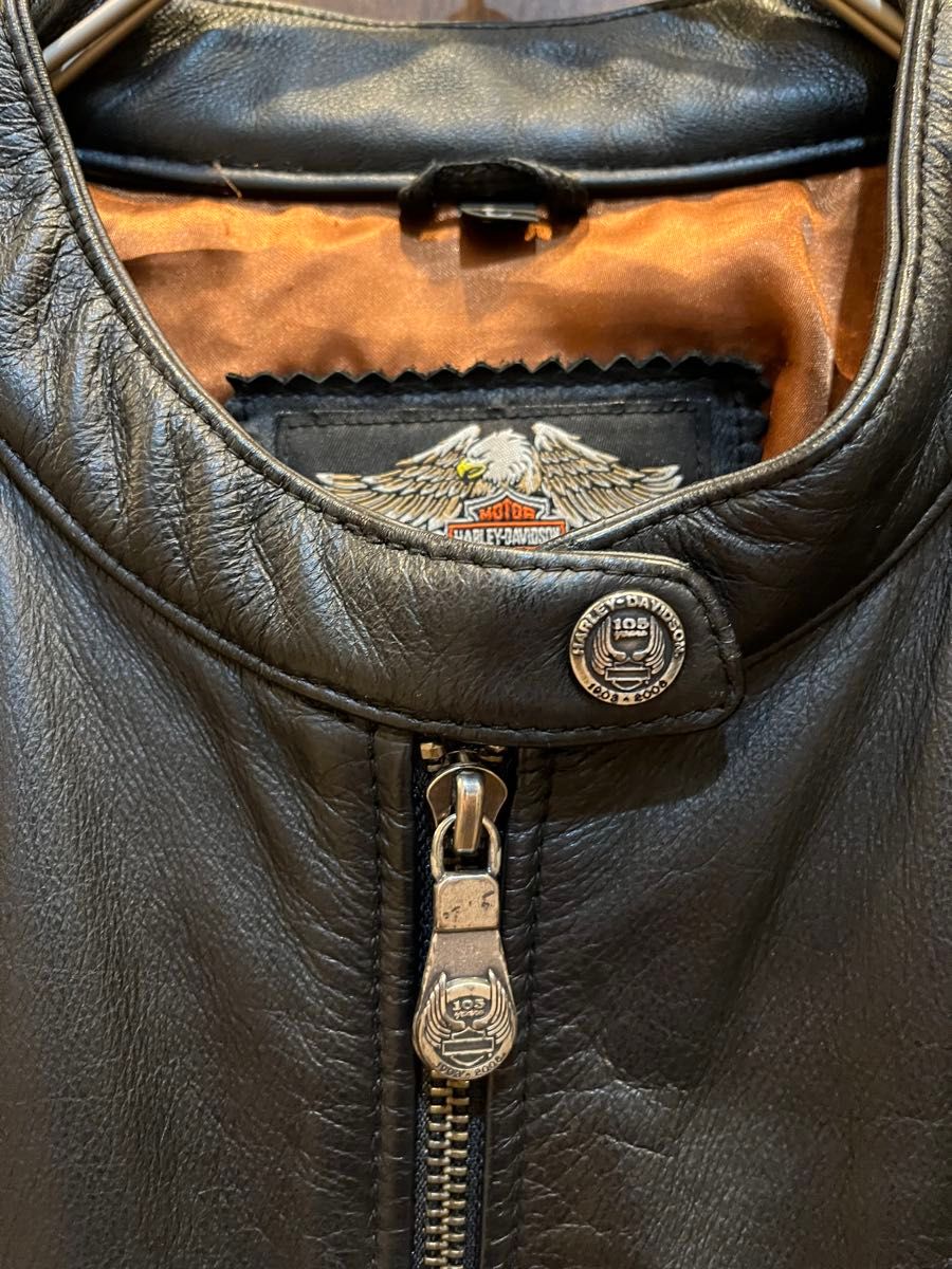 希少L 105周年 HARLEY DAVIDSON レザーライダース ジャケット 希少L 105周年 HARLEY DAVIDSON レザーライダース ジャケット