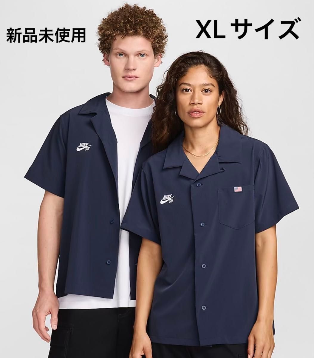 NIKE USA SB スケボー アメリカ代表 ボーリングシャツ XL ナイ NIKE USA SB スケボー アメリカ代表 ボーリングシャツ XL ナイ