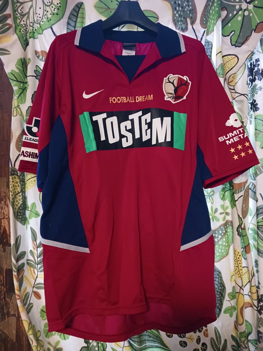 NIKE ナイキ 鹿島アントラーズ 2002(H) サイズXL ユーズド NIKE ナイキ 鹿島アントラーズ 2002(H) サイズXL ユーズド