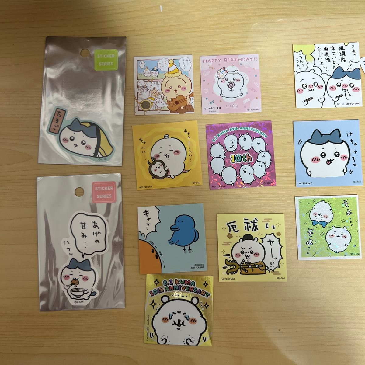 ちいかわ ステッカー ナガノ シール ハチワレ うさぎ ノベルティ ちいかわ ステッカー ナガノ シール ハチワレ うさぎ ノベルティ