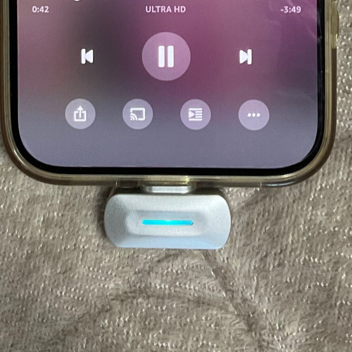 Fiio BT11 Bluetoothトランスミッター シルバー アップデート Fiio BT11 Bluetoothトランスミッター シルバー アップデート