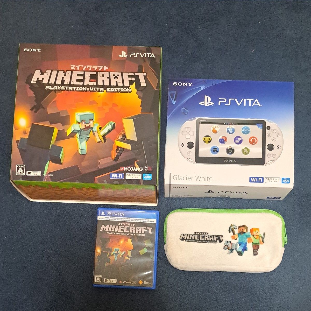PlayStation Vita Minecraft Special Edition Bundle PCHJ-10031 PlayStation Vita Minecraft Special Edition Bundle PCHJ-10031