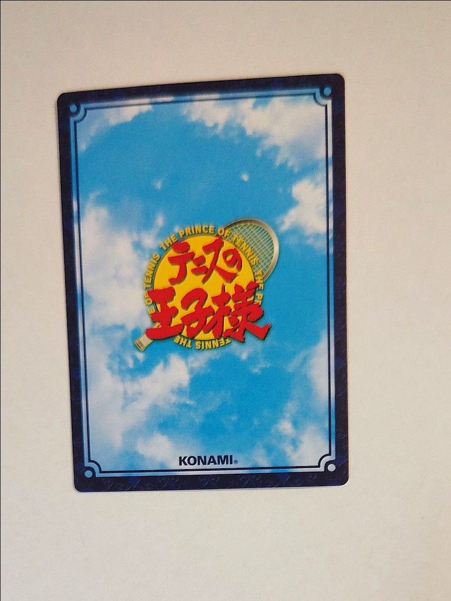 テニスの王子様 テニプリ TCG プロモ カード 氷帝 跡部 景吾 特典 非売品 テニスの王子様 跡部景吾 TCG タンホイザーサーブ SR トレー