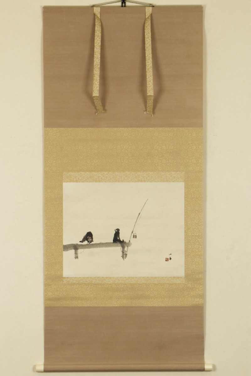 真作】掛軸「竹内栖鳳 縁日」共箱 二重箱 楳嶺四天王 上村松園 真作】掛軸「竹内栖鳳 縁日」共箱 二重箱 楳嶺四天王 上村松園