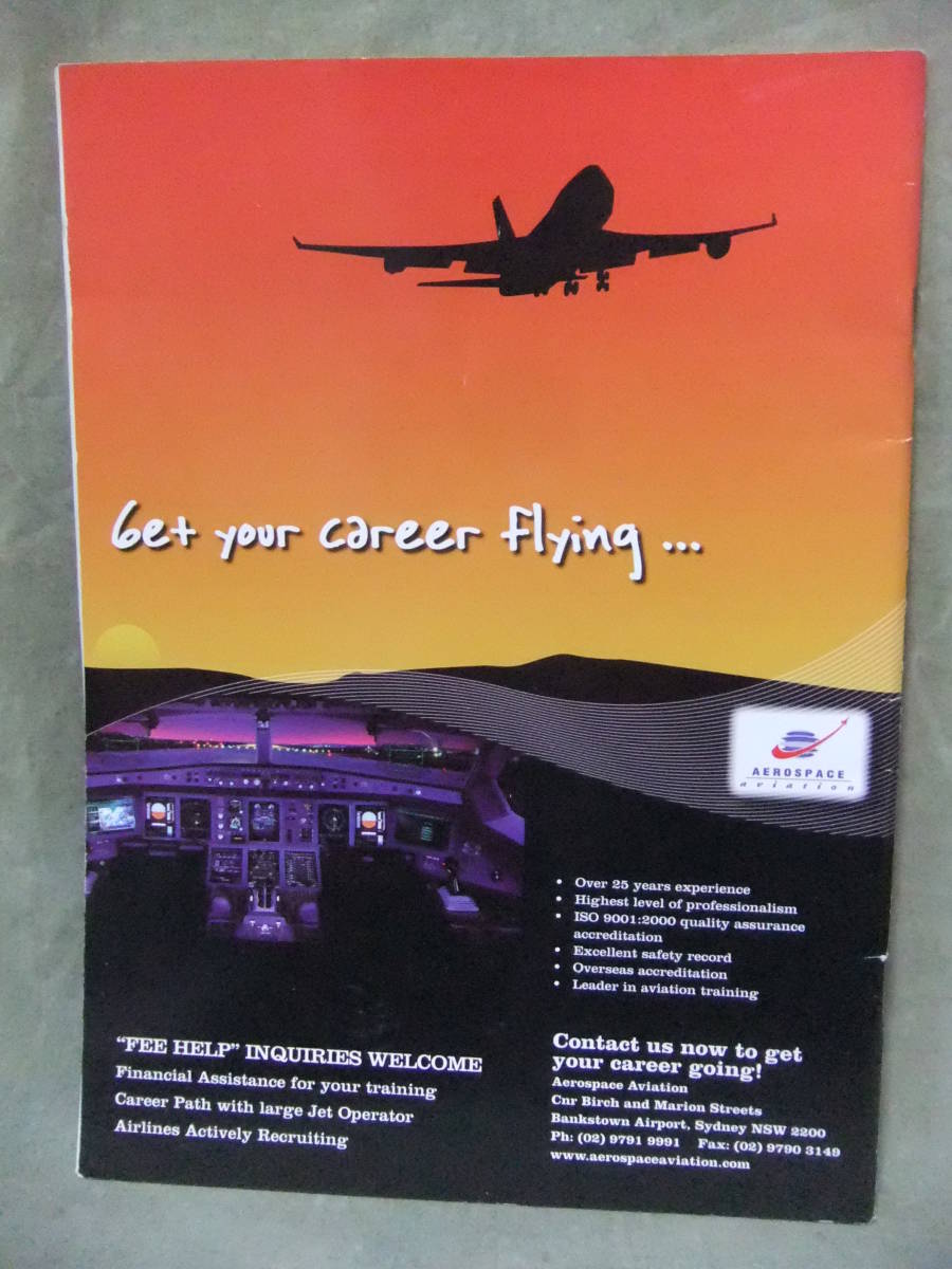 ★ボーナスオーストラリアの航空博物館 / bonus australasian aviation museums gude 2009 flightpath_画像2