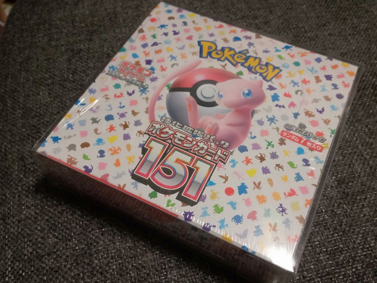 ポケモンカードゲーム ポケモンカード151 シュリンク付き 未開封 ポケモンカードゲーム ポケモンカード151 シュリンク付き 未開封