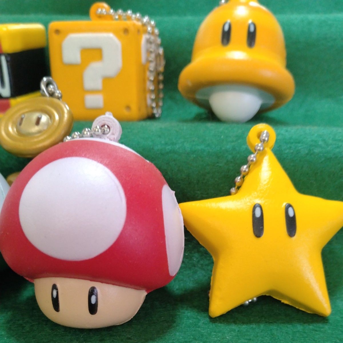 スーパーマリオ チェーンキーホルダー ぷにぷに ふにゃふにゃ スーパーマリオ チェーンキーホルダー ぷにぷに ふにゃふにゃ