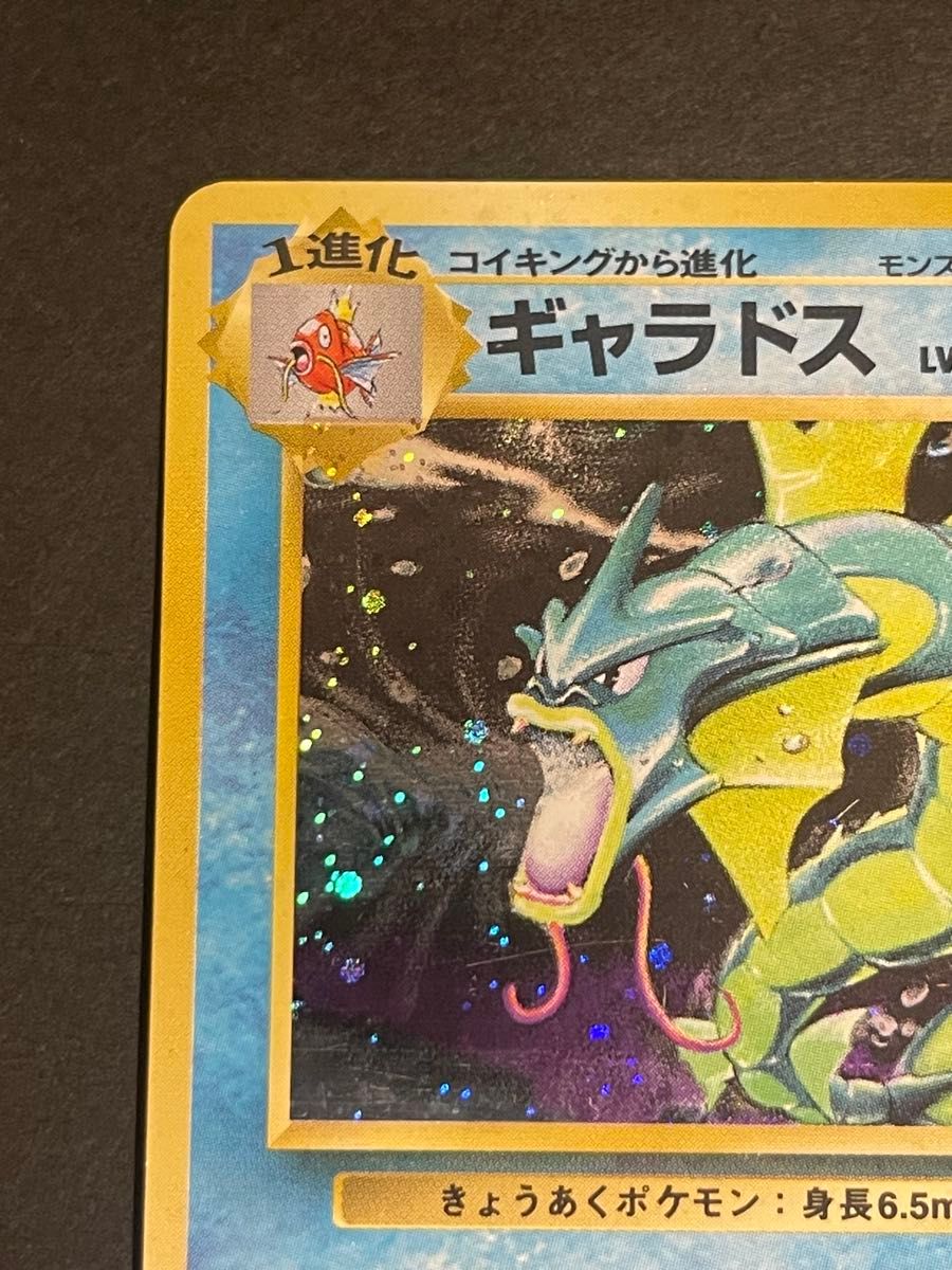 ポケモンカード 1996年 ギャラドス 初版 旧裏 130 マークなし ポケモンカード 1996年 ギャラドス 初版 旧裏 130 マークなし
