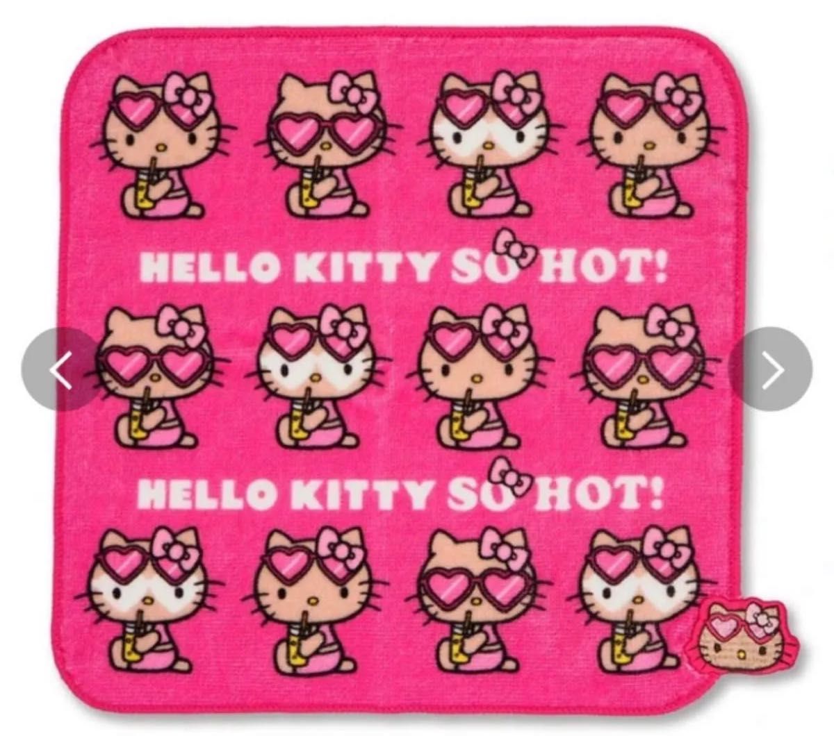 サンリオ SANRIO ハローキティ 刺繍ハンドタオル ミニタオル サンリオ SANRIO ハローキティ 刺繍ハンドタオル ミニタオル
