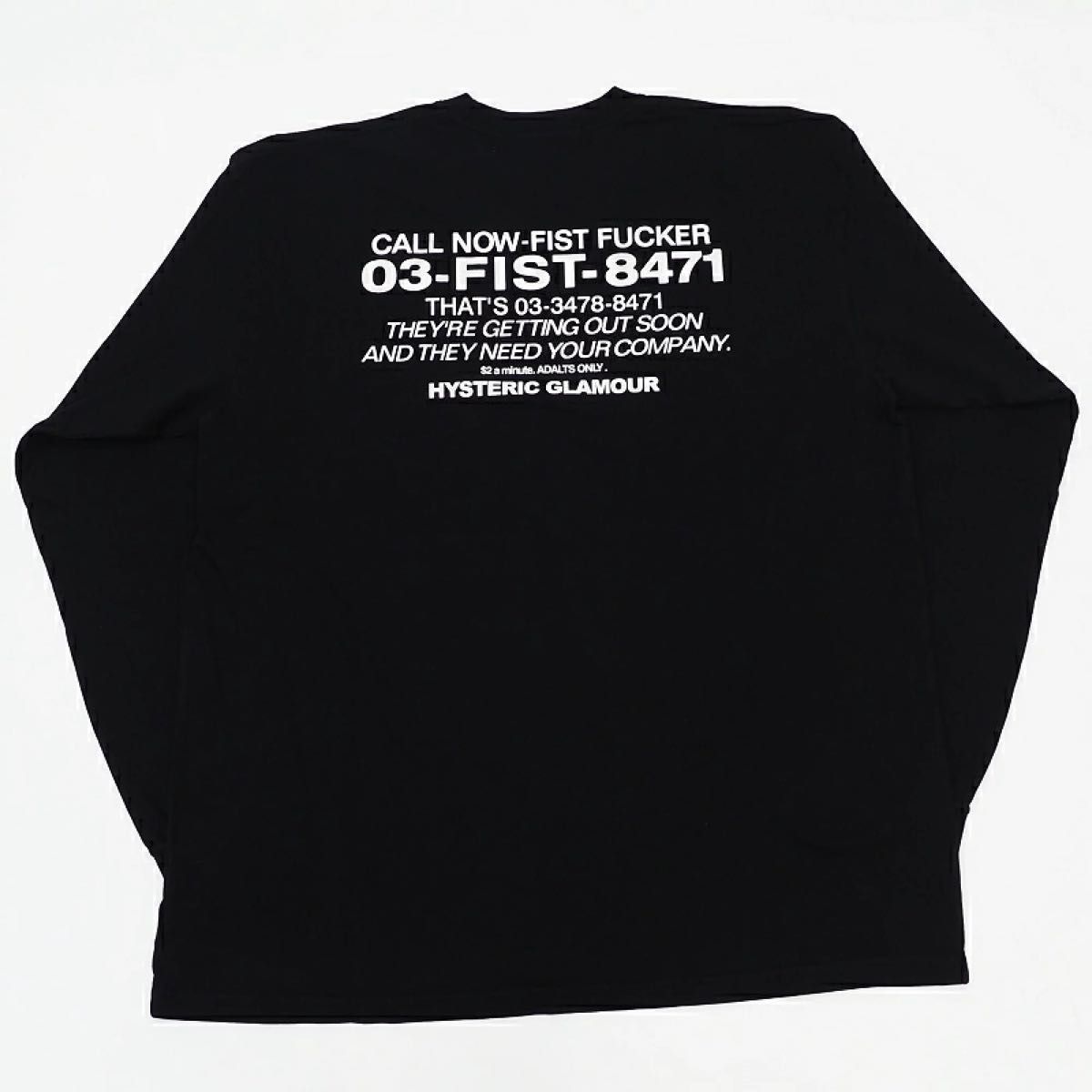 ヒステリックグラマー リチャードソン ロングスリーブ Tシャツ M ヒステリックグラマー リチャードソン ロングスリーブ Tシャツ M