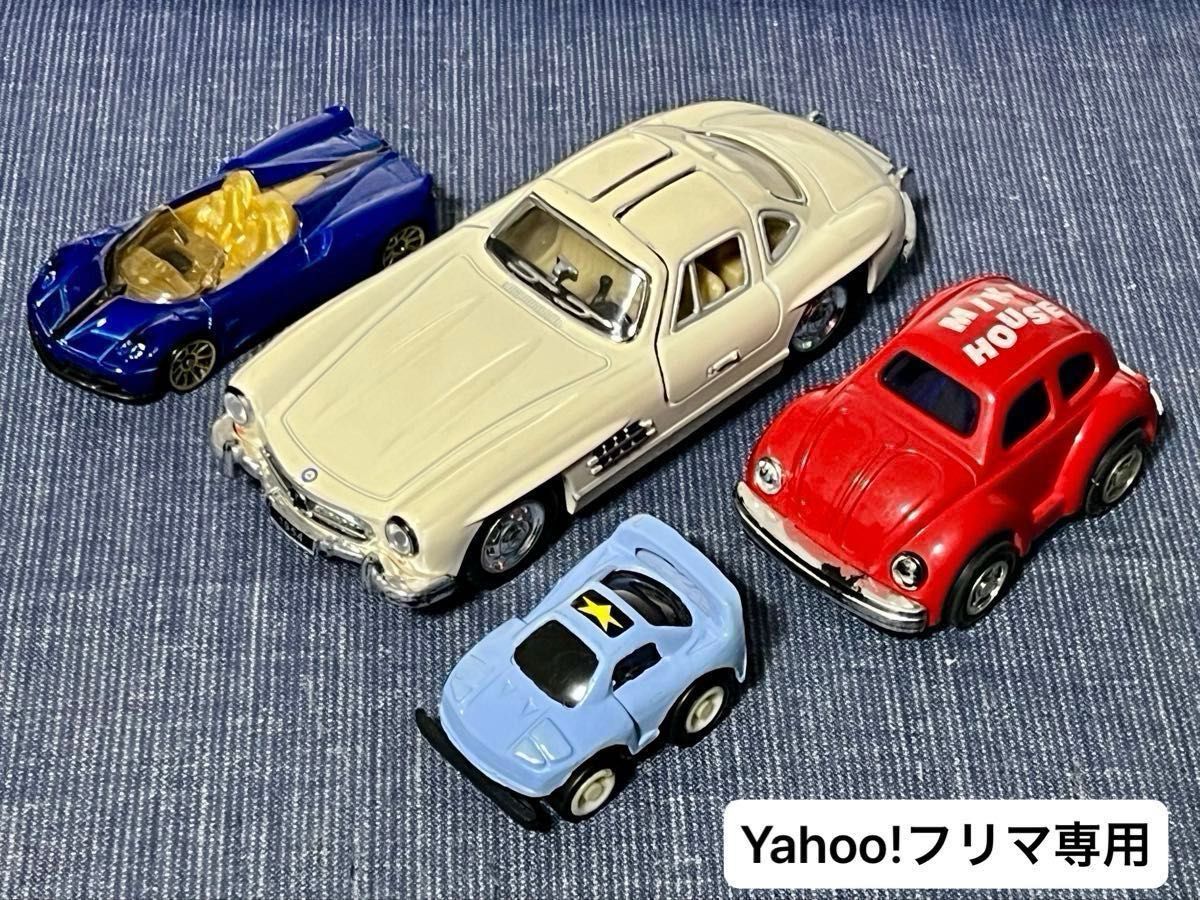 ミニカー チョロQ 4台セット ベンツ ロードスター ミニカー チョロQ 4台セット ベンツ ロードスター