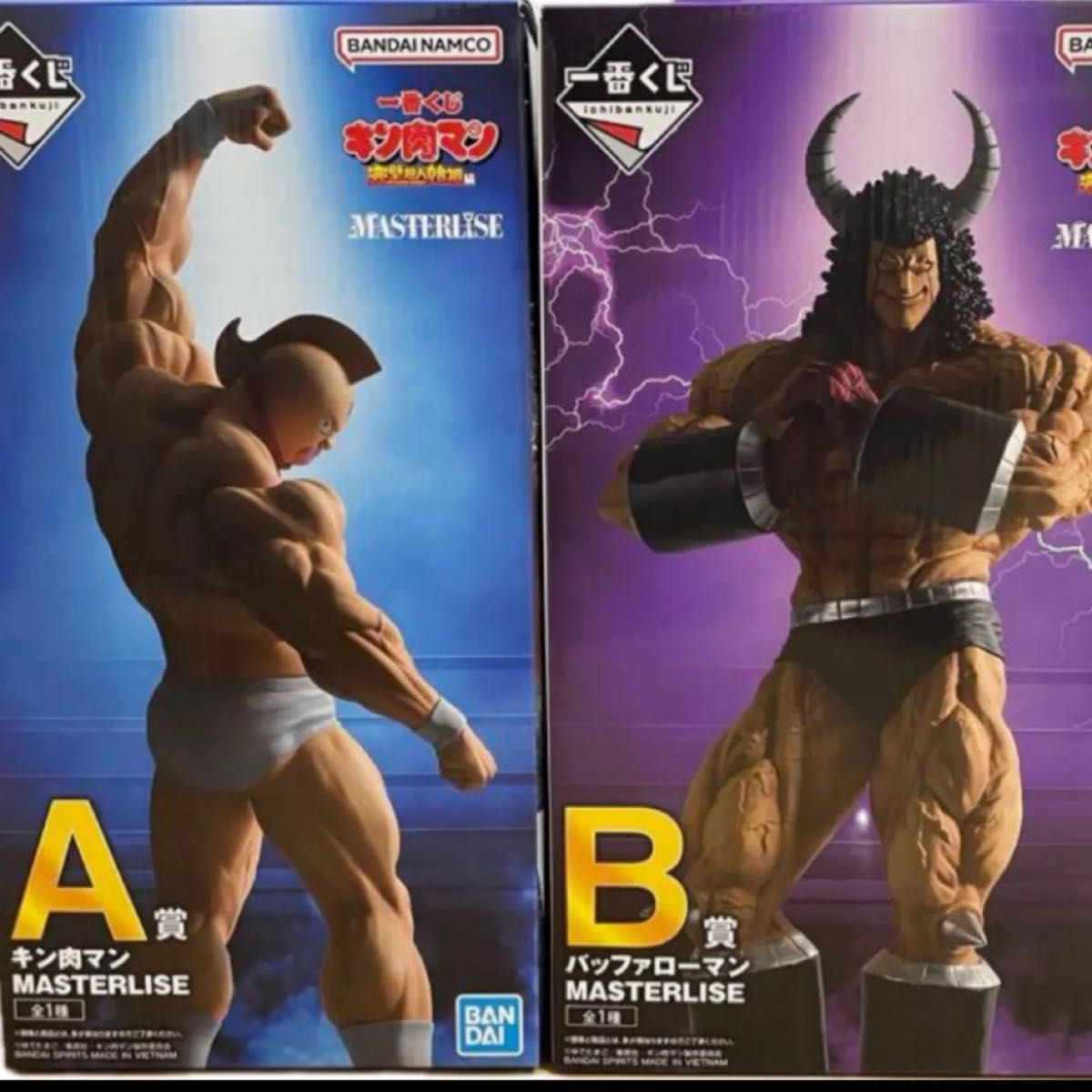 一番くじ フィギュア キン肉マン A賞 バッファローマン B賞 一番くじ フィギュア キン肉マン A賞 バッファローマン B賞