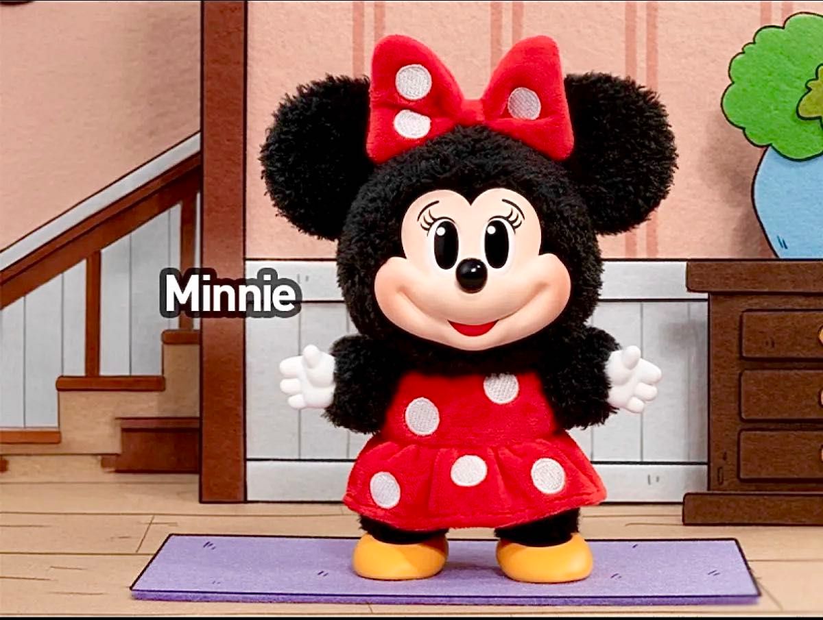 POPMART ディズニー ぬいぐるみ キーチェーン アソート ミニー POPMART ディズニー ぬいぐるみ キーチェーン アソート ミニー