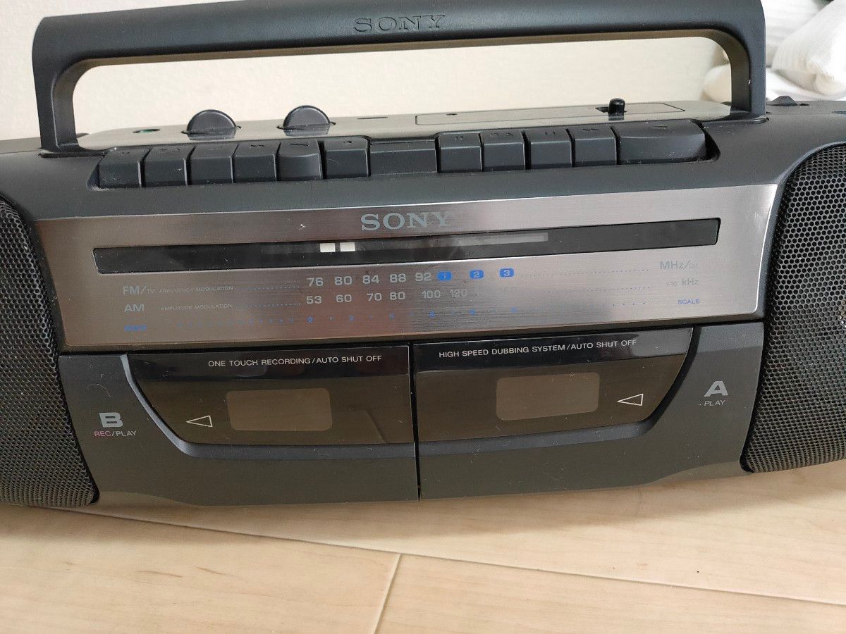 ラジカセ SONY ソニー レトロ ラジオ カセット オーディオ ラジカセ SONY ソニー レトロ ラジオ カセット オーディオ