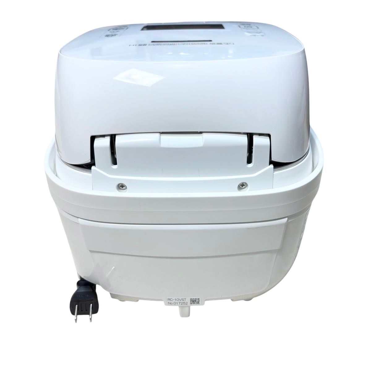 TOSHIBA RC-10VST-W グランホワイト 真空圧力IHジャー炊飯器 5 5 TOSHIBA RC-10VST-W グランホワイト 真空圧力IHジャー炊飯器 5 5