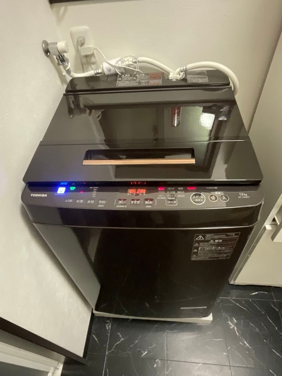 美品】TOSHIBA 全自動洗濯機 AW-12XD8 洗濯容量12kg 2020年製 美品】TOSHIBA 全自動洗濯機 AW-12XD8 洗濯容量12kg 2020年製