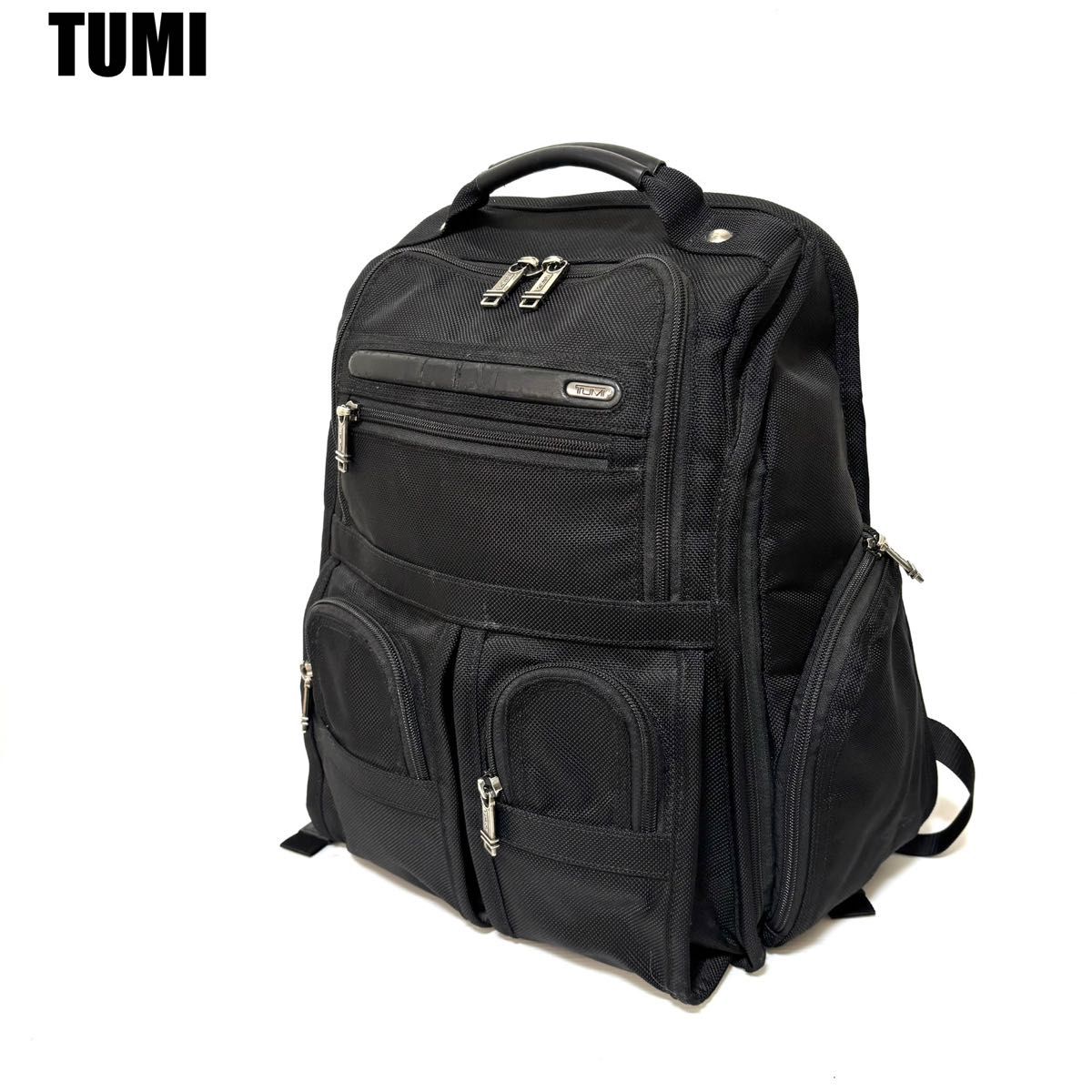TUMI トゥミ ビジネス リュック 2way PC収納 大容量 黒 ブラック TUMI トゥミ ビジネス リュック 2way PC収納 大容量 黒 ブラック