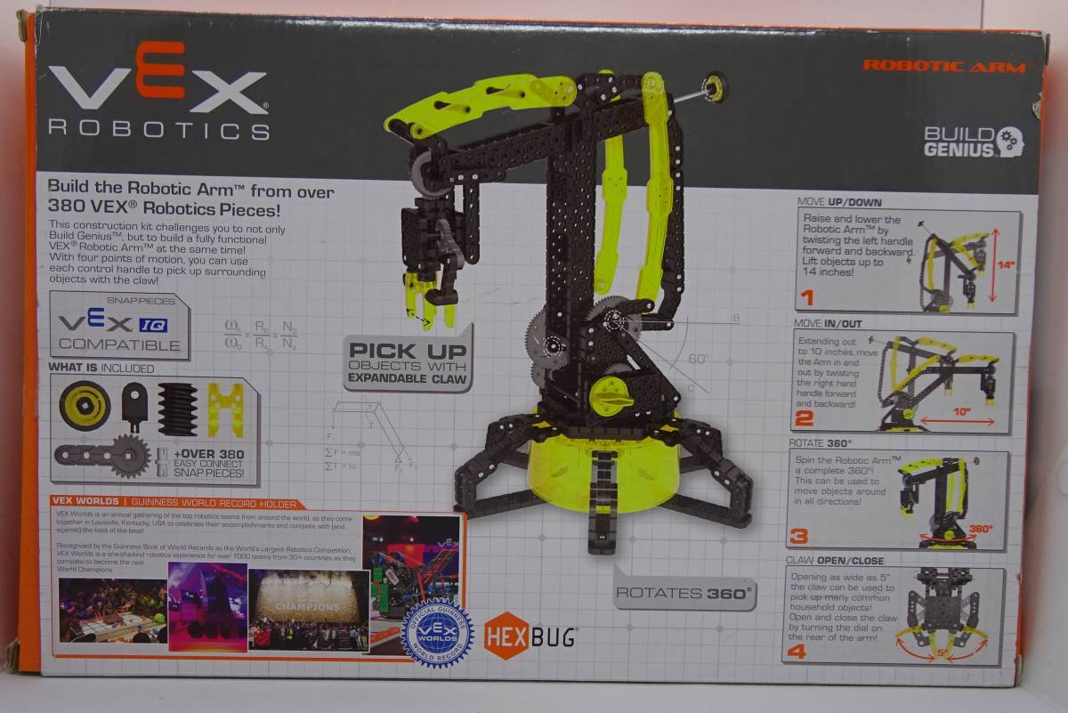 HEXBUG VEX Robot tik arm robot construction kit 406-4202