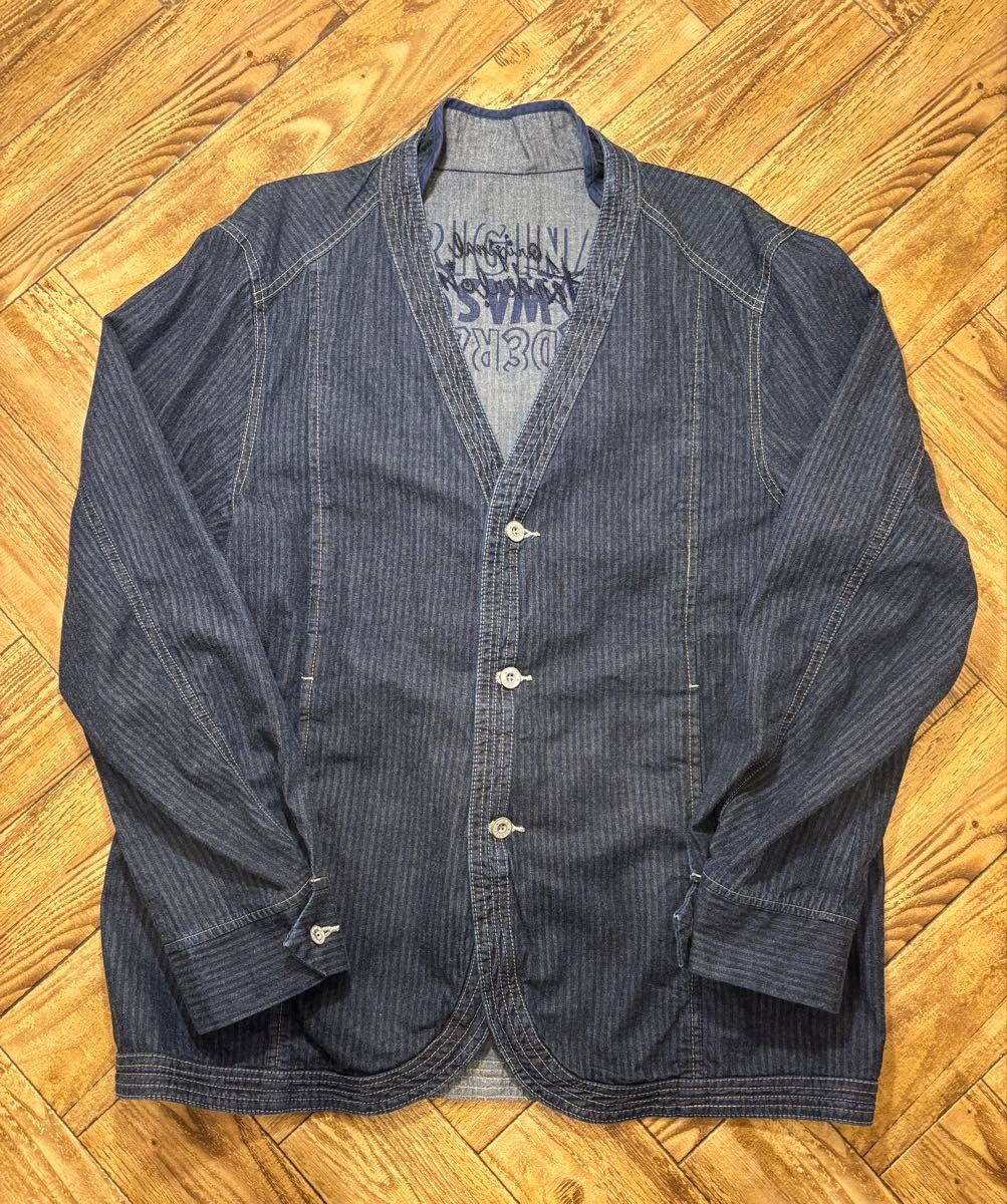 TENDERLOIN 23SS DENIM HB 3BUTTON JKT Msize|Yahoo!フリマ(旧 TENDERLOIN 23SS DENIM HB 3BUTTON JKT Msize|Yahoo!フリマ(旧