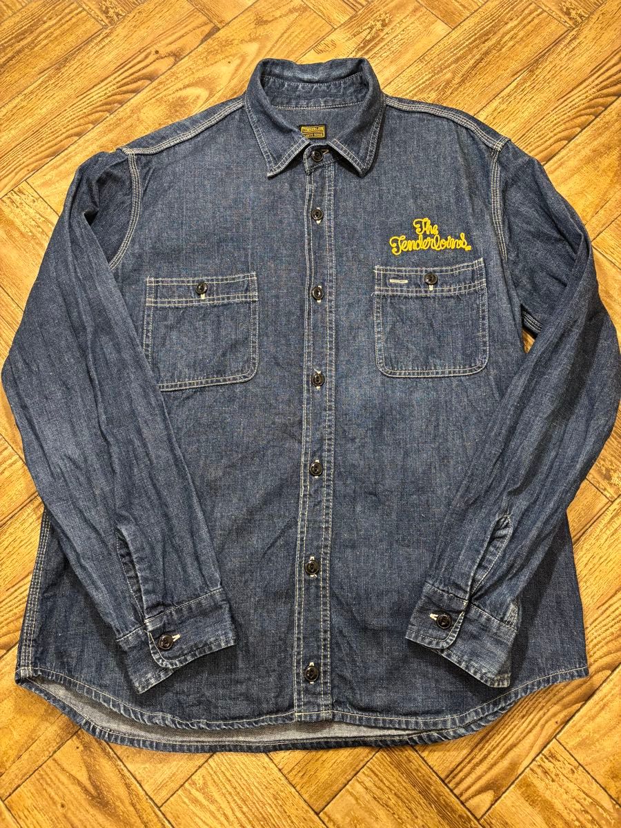 TENDERLOINテンダーロイン T-DENIM SHIRTSロゴ刺繍シャツ|Yahoo TENDERLOINテンダーロイン T-DENIM SHIRTSロゴ刺繍シャツ|Yahoo