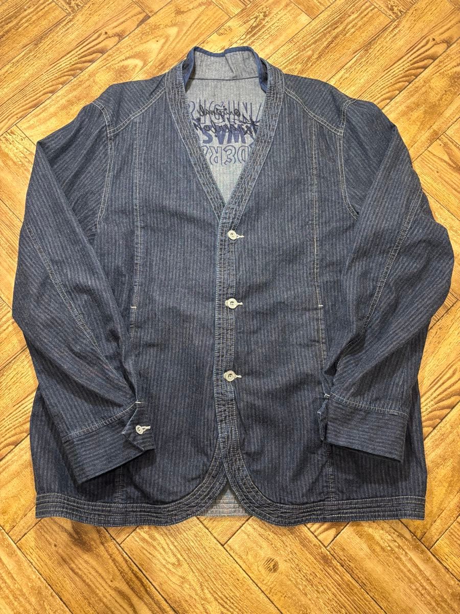 TENDERLOIN 23SS DENIM HB 3BUTTON JKT Msize|Yahoo!フリマ(旧 TENDERLOIN 23SS DENIM HB 3BUTTON JKT Msize|Yahoo!フリマ(旧
