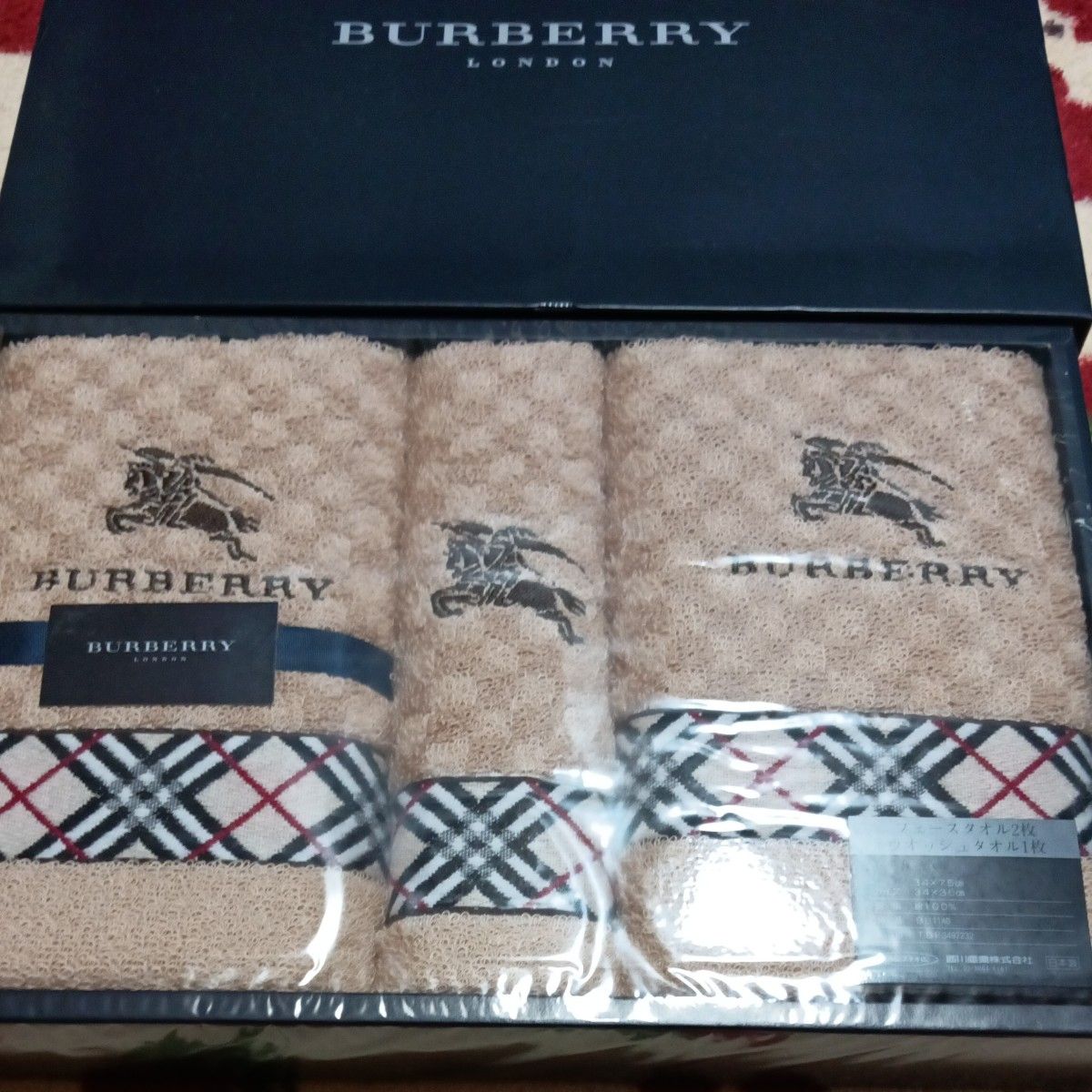 BURBERRY バーバリー タオルセット フェイスタオル ウォッシュ BURBERRY バーバリー タオルセット フェイスタオル ウォッシュ