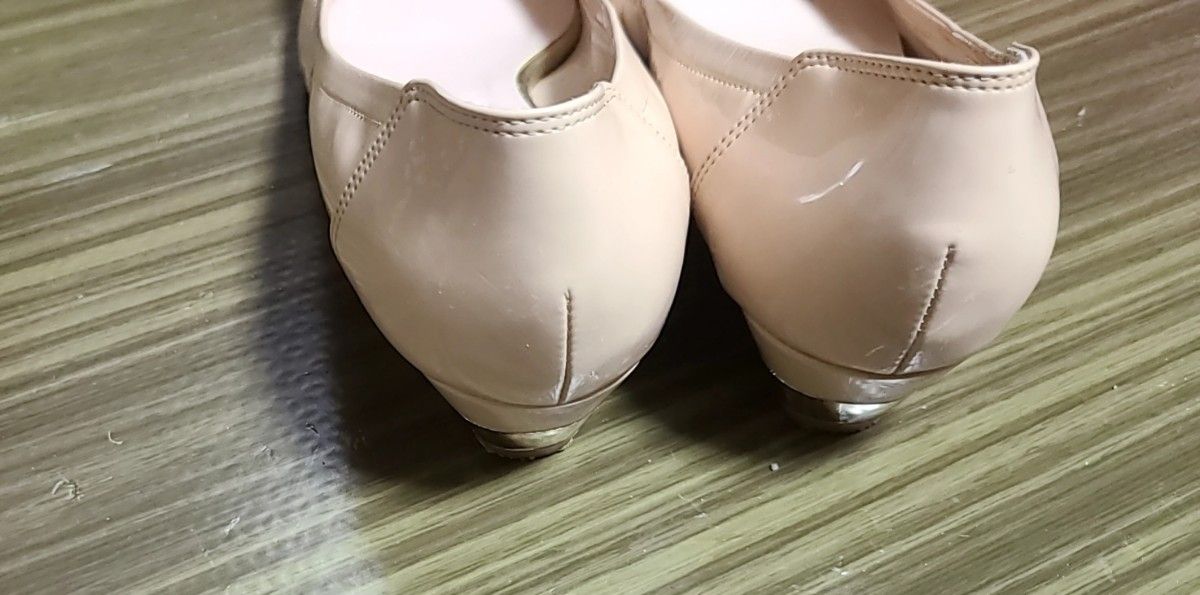 DIANAダイアナ エナメルリボンフラットシューズ パンプス DIANAダイアナ エナメルリボンフラットシューズ パンプス