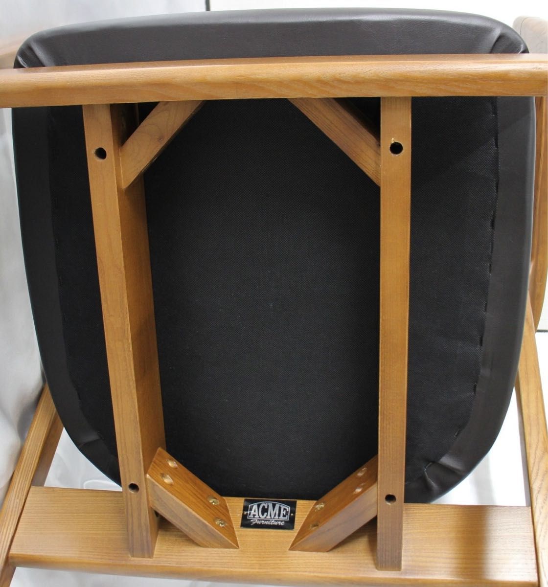 ACME Furniture アクメファニチャー WARNER ARM CHAIR_BLACK ACME Furniture アクメファニチャー WARNER ARM CHAIR_BLACK
