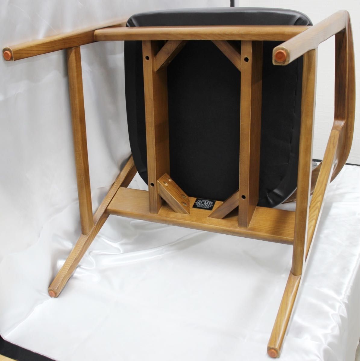 ACME Furniture アクメファニチャー WARNER ARM CHAIR_BLACK ACME Furniture アクメファニチャー WARNER ARM CHAIR_BLACK