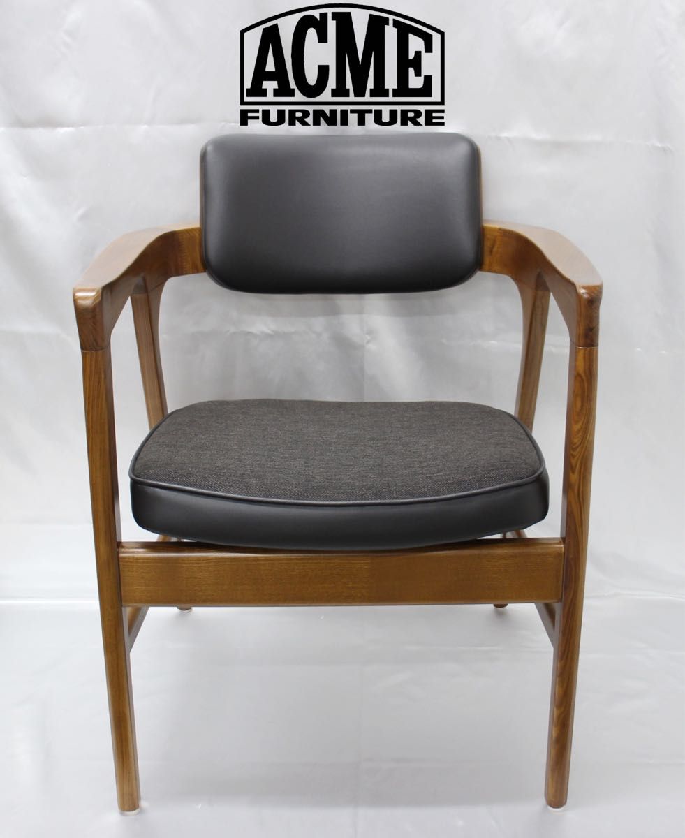 ACME Furniture アクメファニチャー WARNER ARM CHAIR_BLACK ACME Furniture アクメファニチャー WARNER ARM CHAIR_BLACK