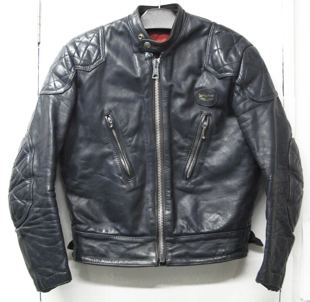 ルイスレザー Lewis Leathers ： ビンテージ 75年製 ファントム （ ヴィンテージ Lewis Leathers vintage Rider jacket phantom navy 36_画像1