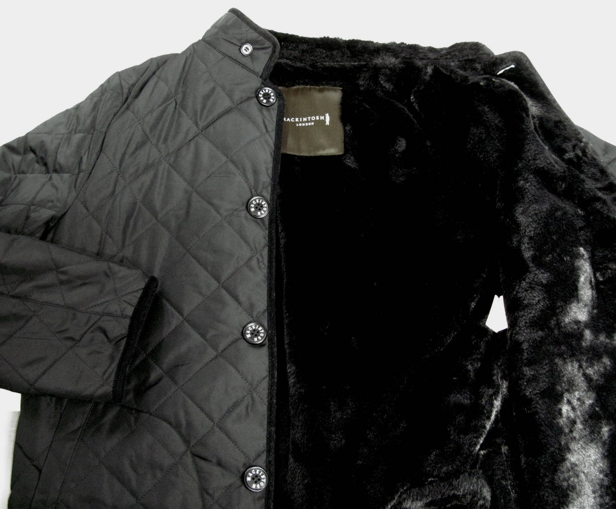 Mackintosh LONDON Macintosh London : стеганое полотно котороткое пальто три . association бирка Mackintosh LONDON coat
